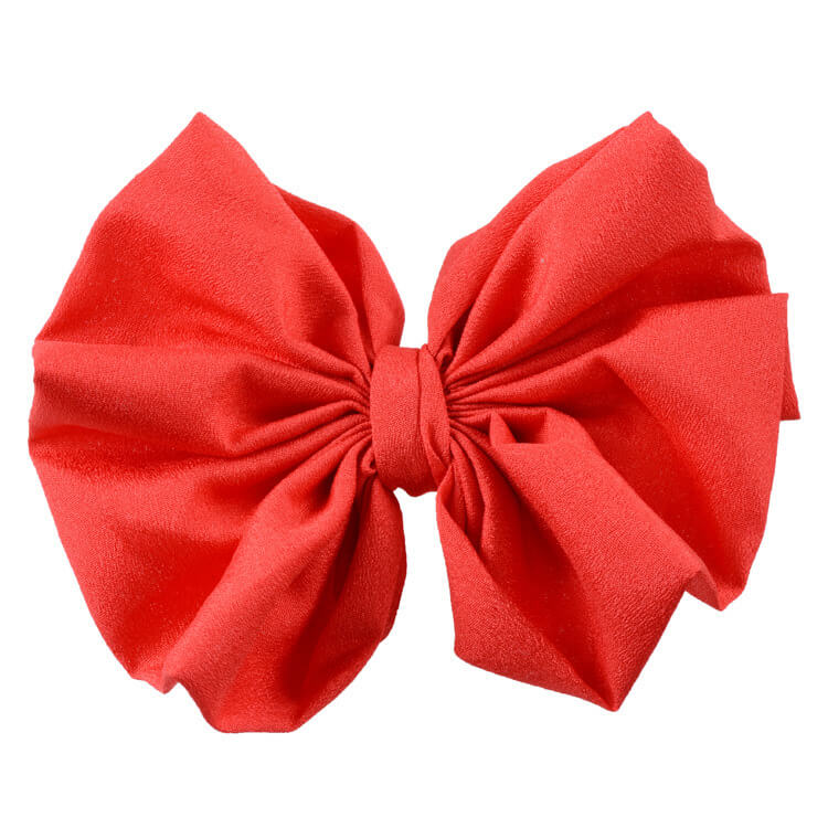11 cm chiffon fabric bow tie/pre made bow tie for DIY | MingRibbon.com